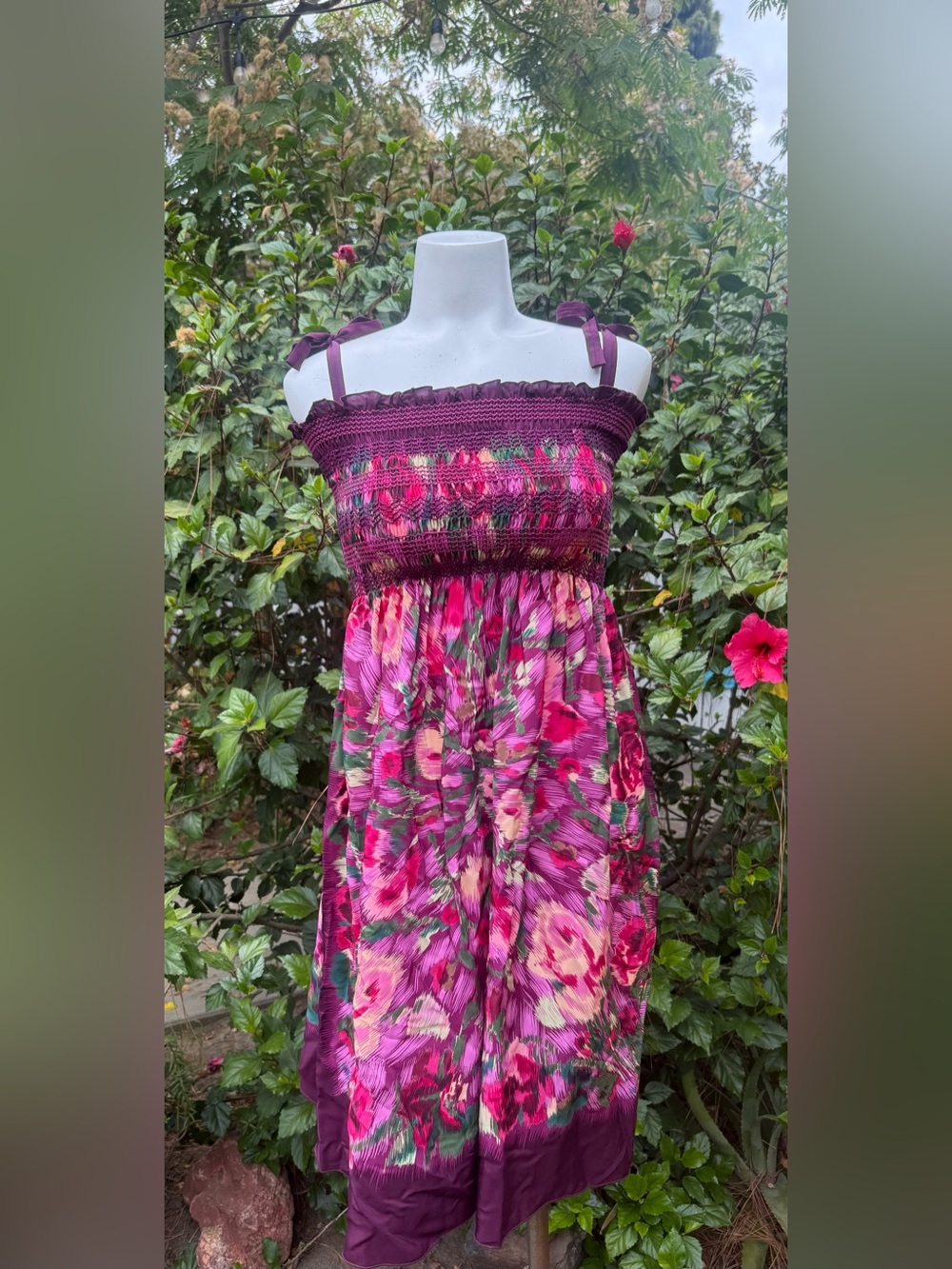 Anna Sui  Silk Dress